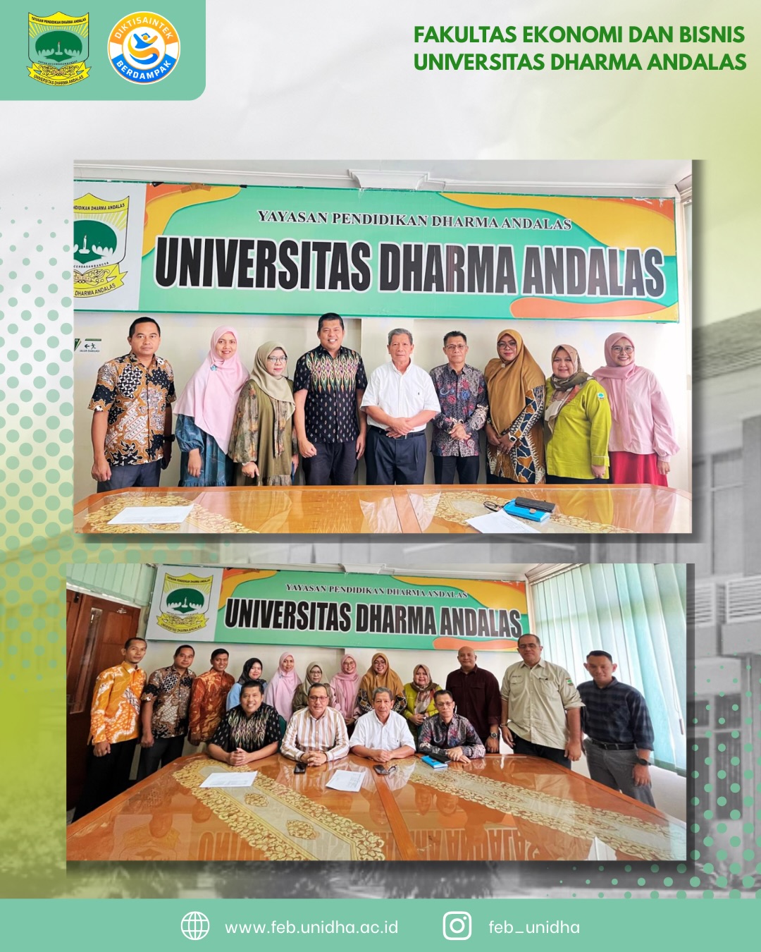 FEB Universitas Dharma Andalas Serahkan SK Ketua Program Studi, Perkuat Tata Kelola Akademik dan Mutu Pendidikan