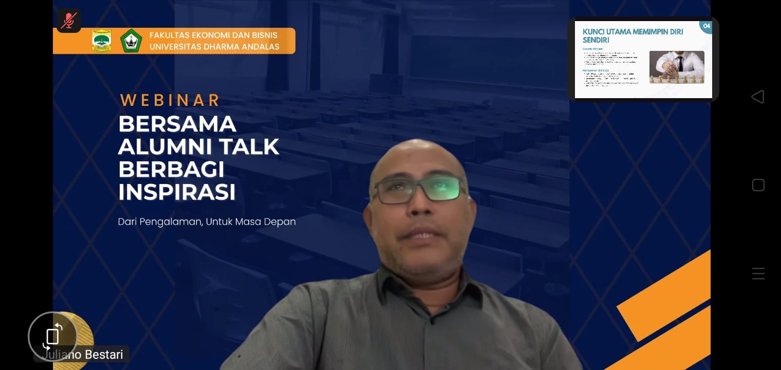 Dokumentasi Alumni Live Talk 1